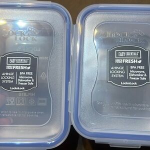 NWT LocknLock Food Storage Containers